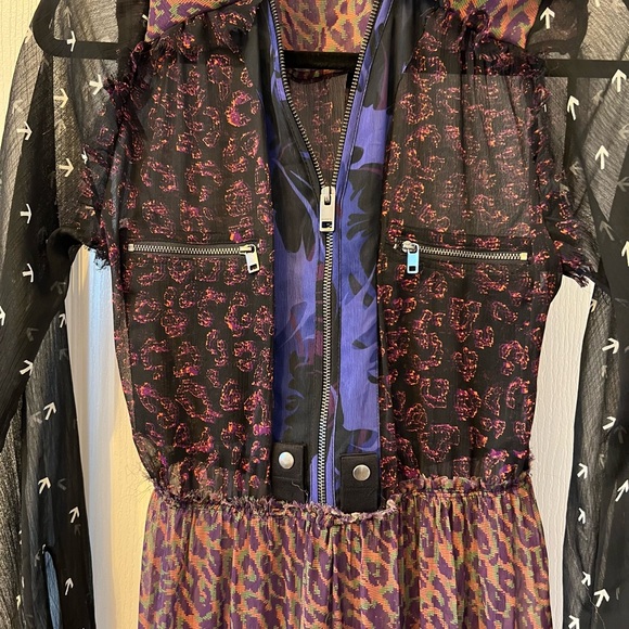 DIESEL FLOWY MAXY DRESS. NWOT - Picture 7 of 8